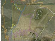 Trail Map Hilton Creek Trail Head to Forest Service Road