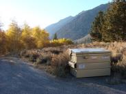 Bear-Proof Trash Dumpster Be sure to close the lid on all dumpsters!