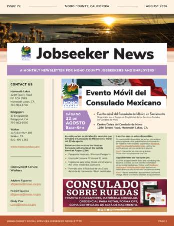 Jobseeker News July Cover